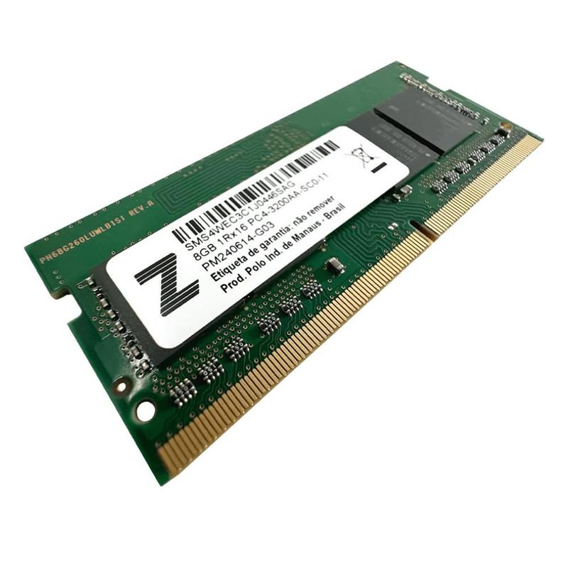 DDR4 8GB 8枚 Memória 8GB DDR4 3200Mhz Zilia para Notebook - ZILIA TECHNOLOGIES
